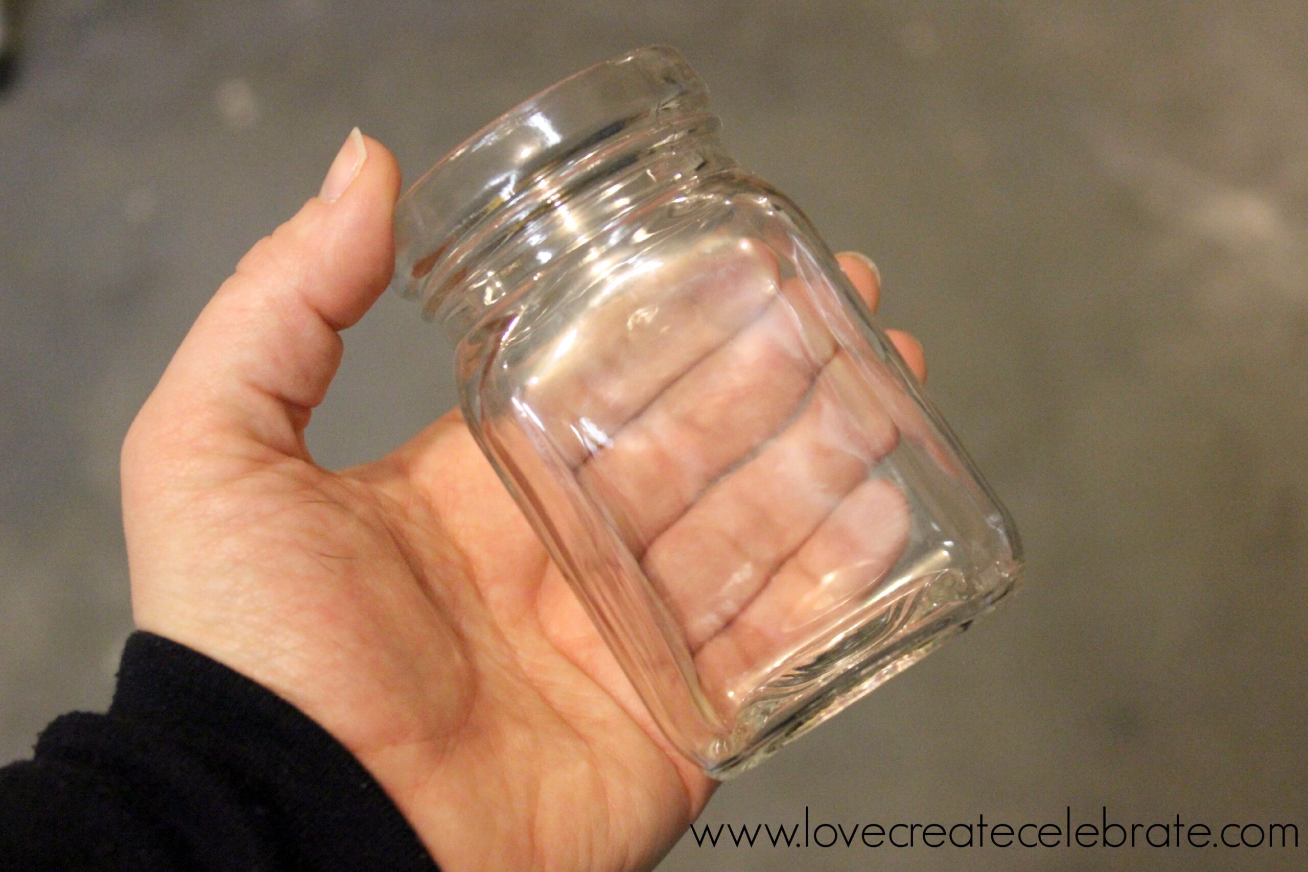 Plan your hexagon size according to the size of your glass jar