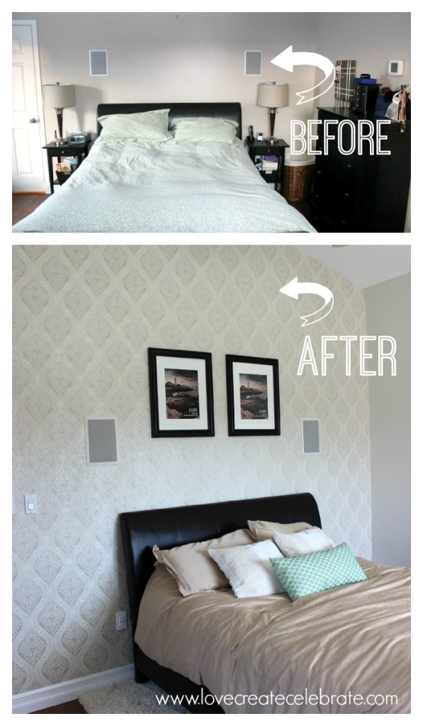 Wallpaper Before and After