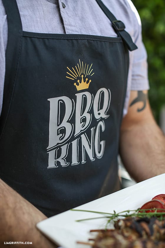 This BBQ King apron is the perfect gift for the man in your life who likes to cook. 