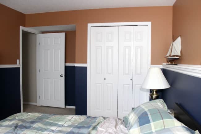 wall colours of the old guest bedroom
