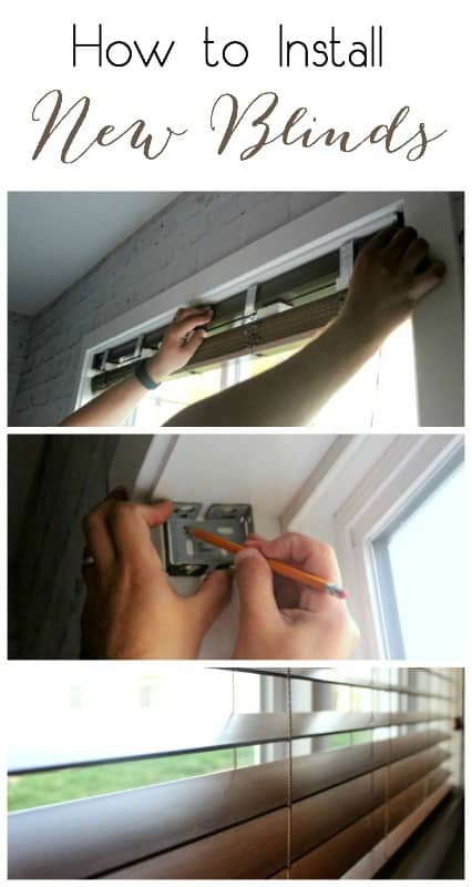 Save your money and follow 3 easy steps to install new blinds in your home!!