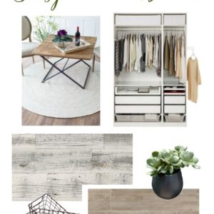 Beautiful inspiration and ideas for a modern industrial dream closet space!