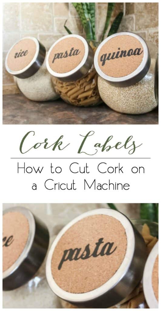 How to make quick cork labels on a cricut machine