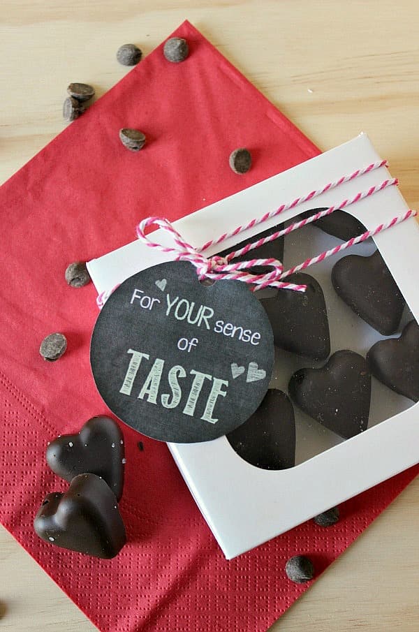 The perfect gift idea for that special someone on your list! You can make this recipe in no time at all, and give the perfect Valentines Day gift! Everyone will love these bacon chocolates! 