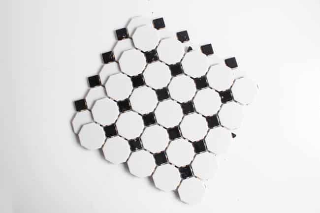 Modern trivets made of tile