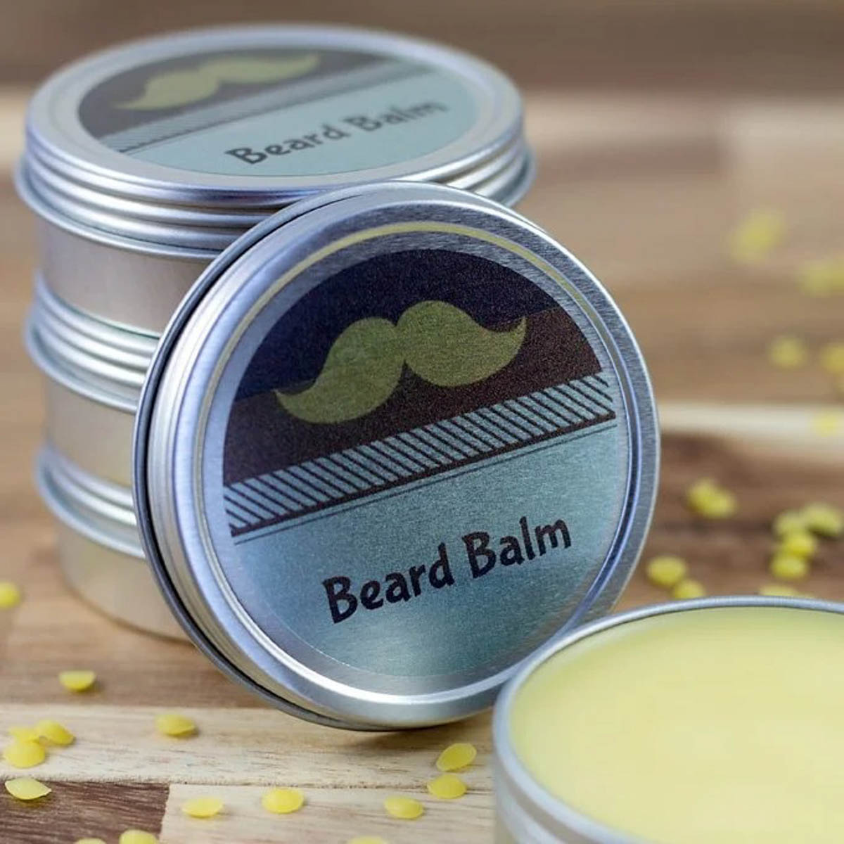 Gifts for men can of beard balm