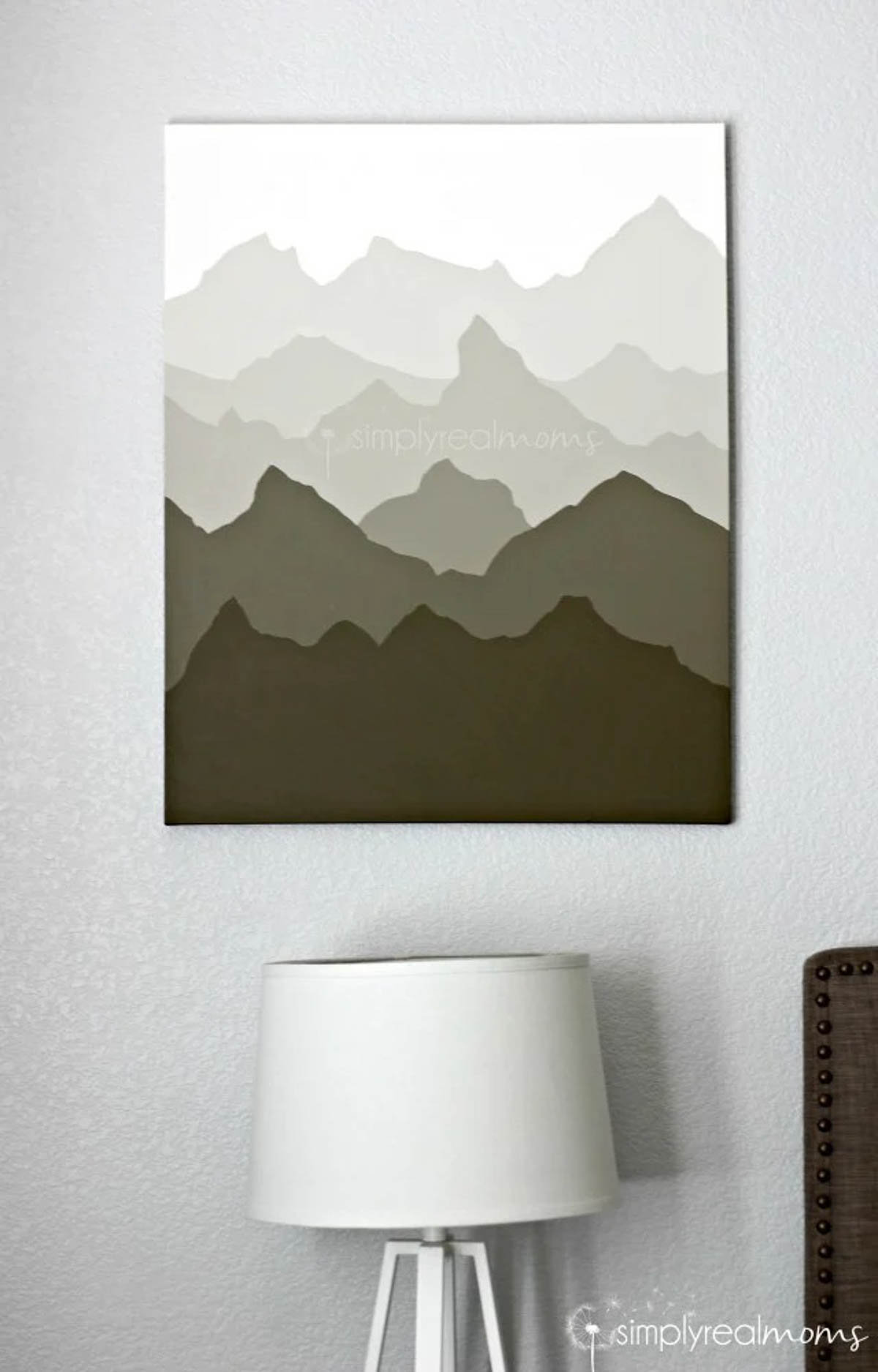 painting of mountains a gifts for men