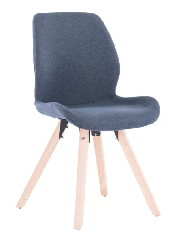 blue modern dining chair