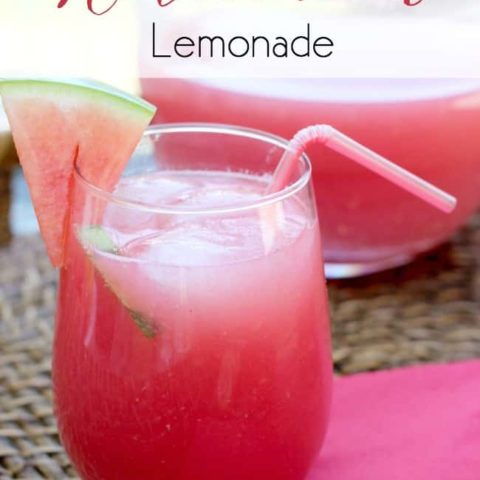 The Perfect Watermelon Lemonade