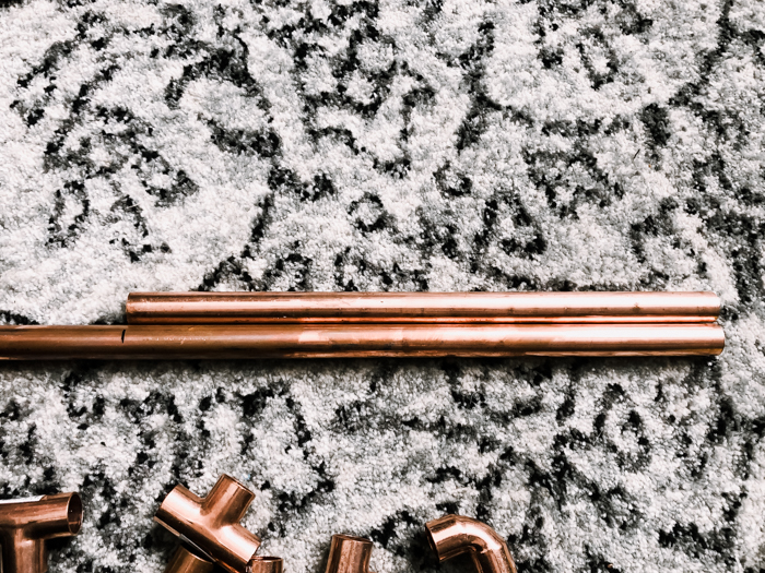 Copper Pipe Modern DIY Project
