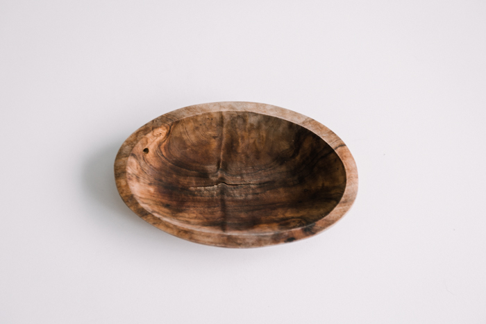 wood soap bowl