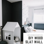 DIY Wood Slat wall tutorial