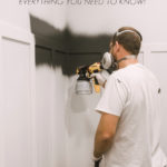 Using the wagner paint sprayer with text reading Paint sprayer - everything you need to know