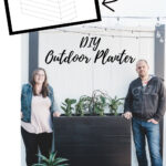 DIY outdoor planter box free build plans