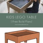 Making a DIY Kids Lego Table