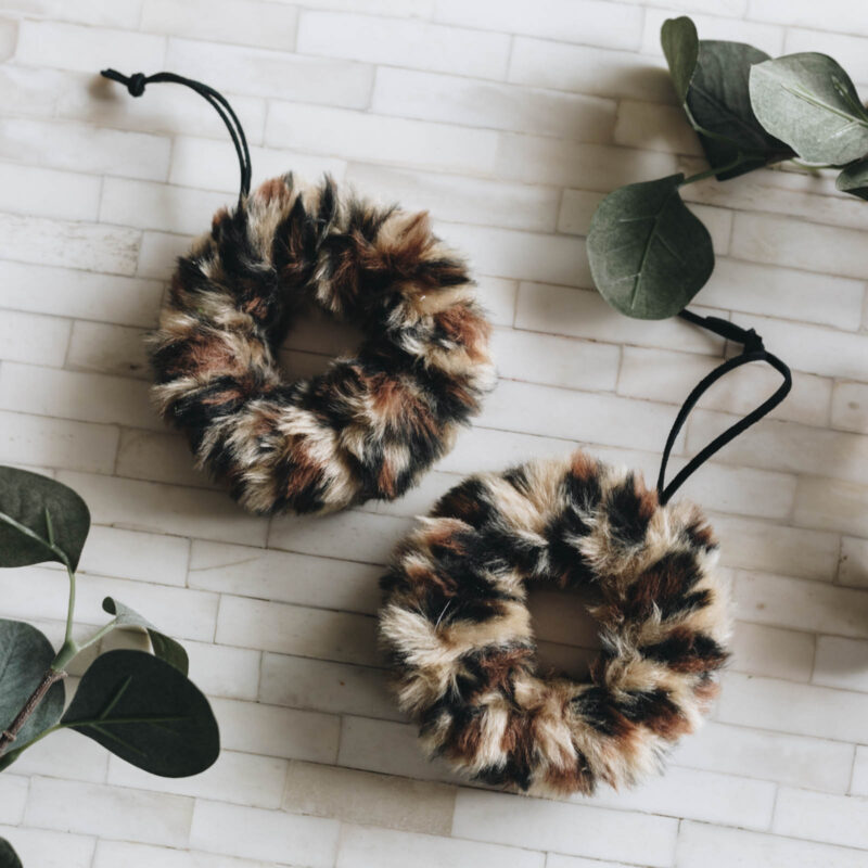 Leopard Print Ornaments for Christmas Tree