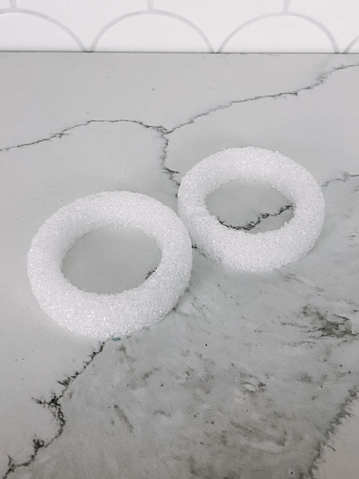 Foam ornaments for DIY
