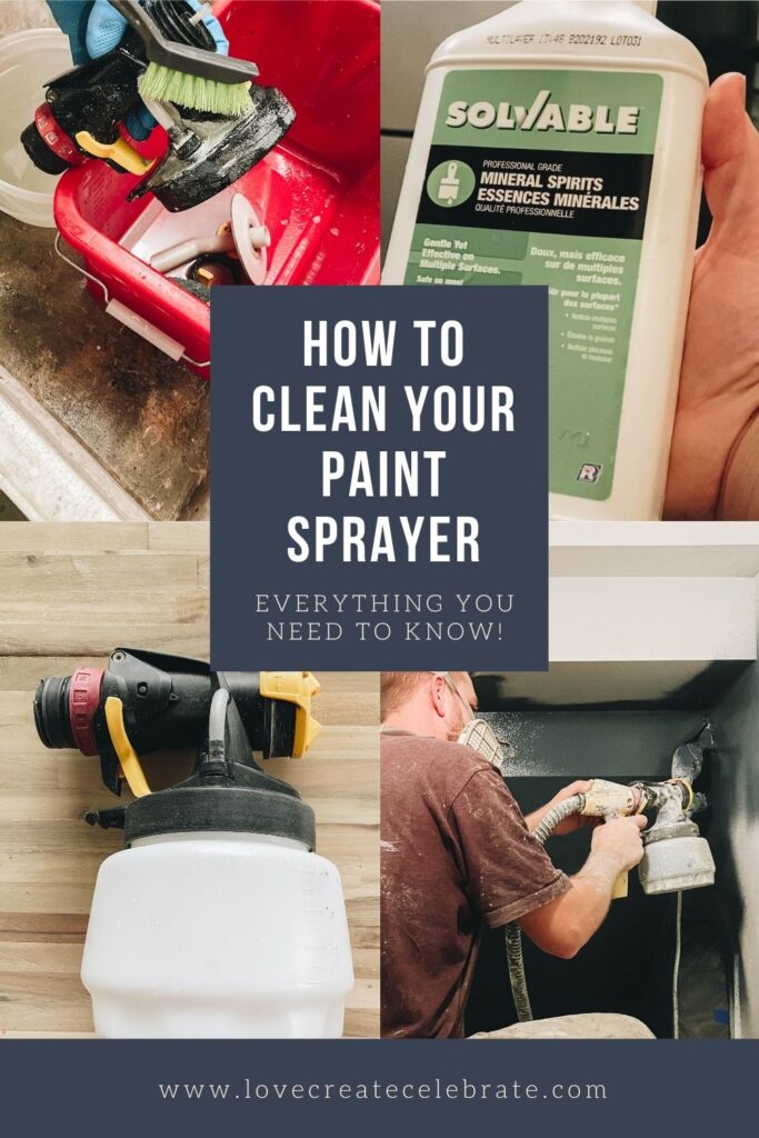 how to clean paint sprayer