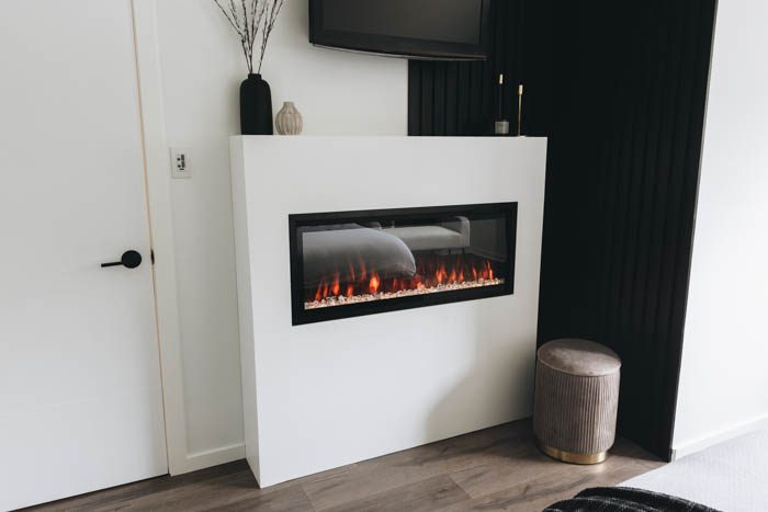free build plans for electric fireplace surround