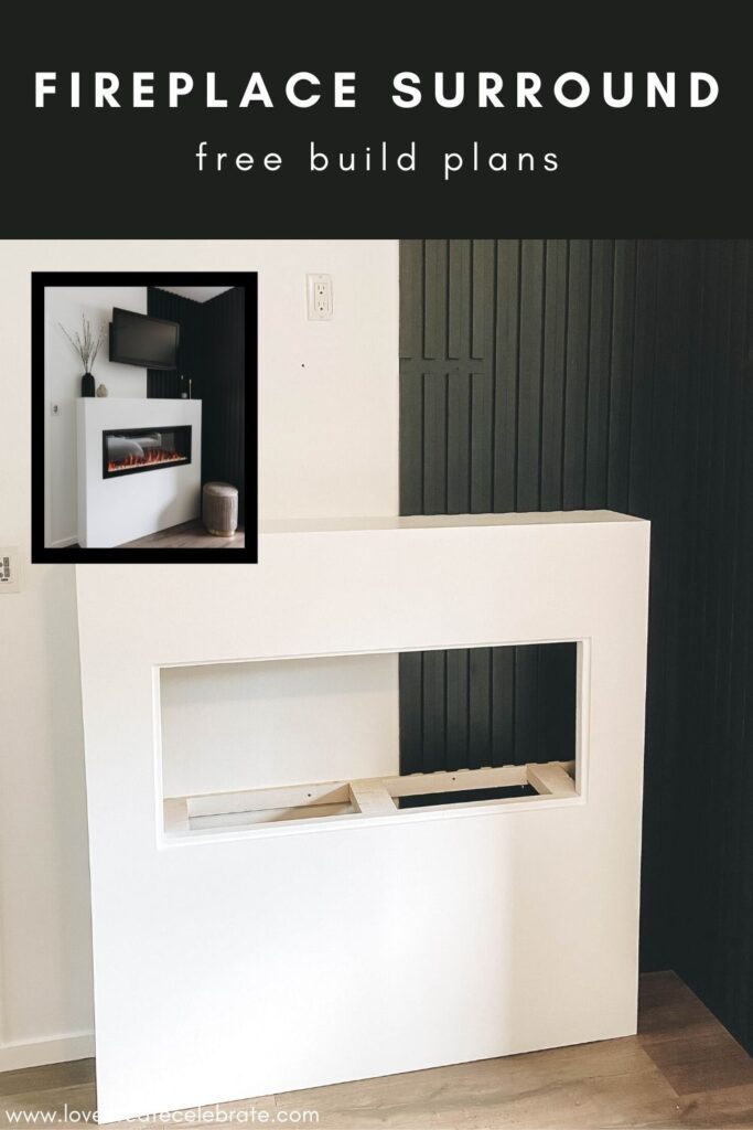 DIY Modern fireplace build