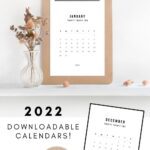 Modern design for office calendar