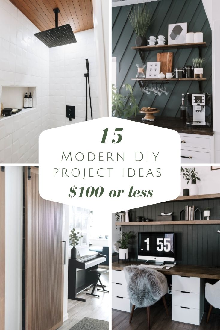 Modern DIY Projects for Under $25   Love Create Celebrate