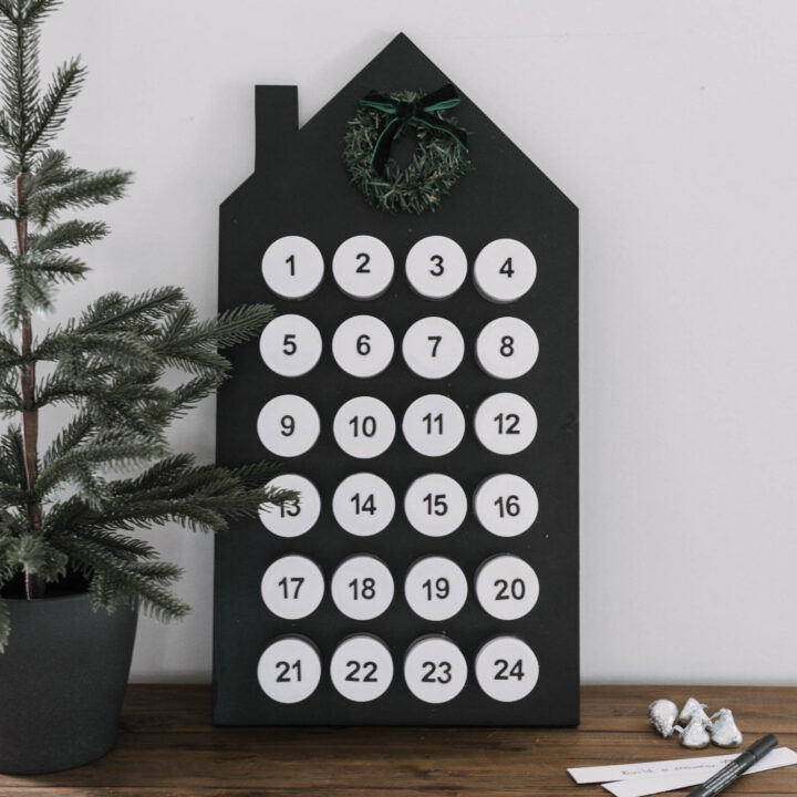 Modern DIY Advent Calendar