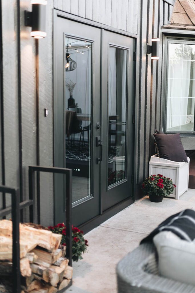 sharing how to replace french doors