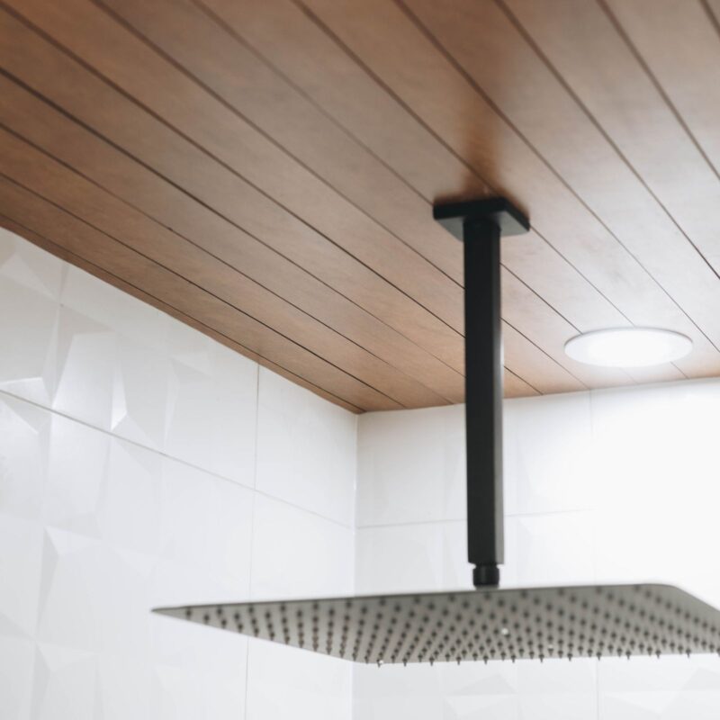 Wood Shower Ceiling