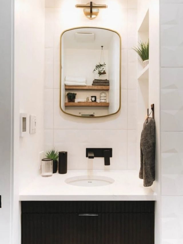 HOW TO MAKE A BUILT IN VANITY