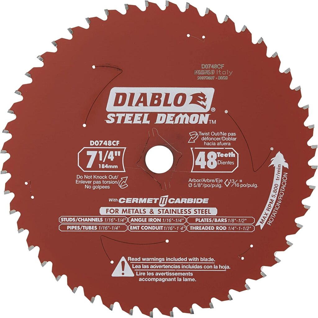 Image of Diablo 48 tooth blade